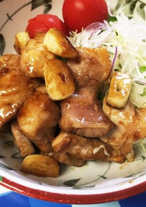 こってり★豚のソース照り焼き-レシピのメイン写真