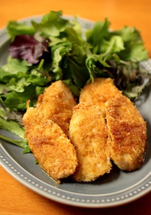 サラダチキンのカレー風味カツレツ-レシピのメイン写真