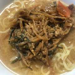 A picture of 野菜味噌炒め煮(味噌ラーメントッピング).