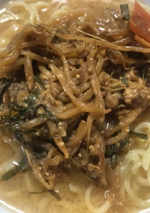 野菜味噌炒め煮(味噌ラーメントッピング)-レシピのメイン写真