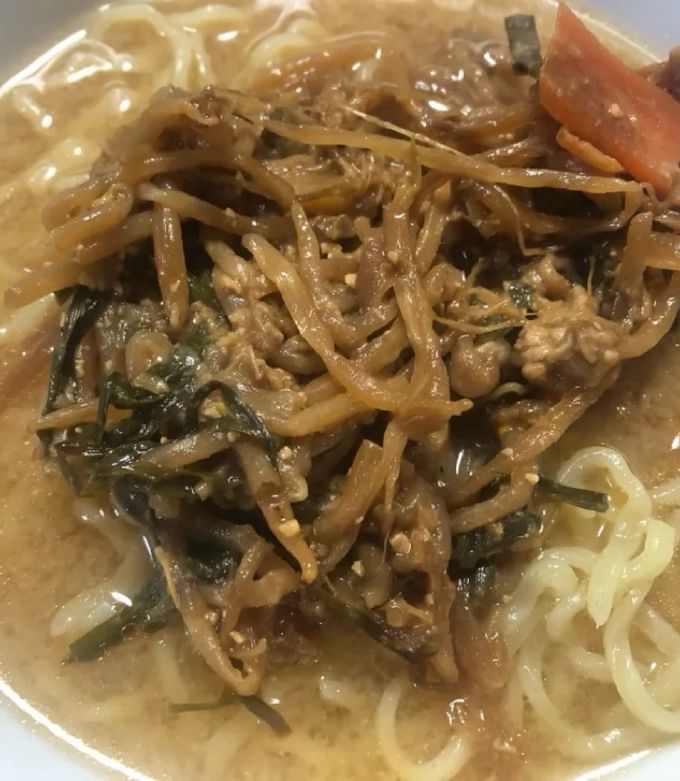 野菜味噌炒め煮(味噌ラーメントッピング)-レシピのメイン写真