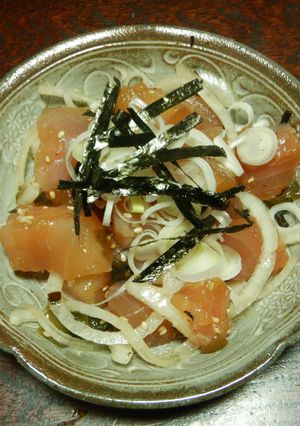 超簡単！あえるだけマグロ角切り丼　ポキ丼-レシピのメイン写真