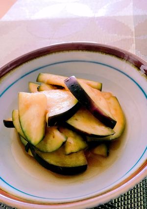 速攻✨茄子の即席漬〜餃子タレで♬-レシピのメイン写真
