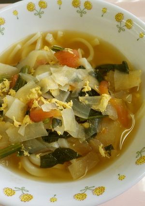 とまたまうどん　★宇都宮学校給食-レシピのメイン写真