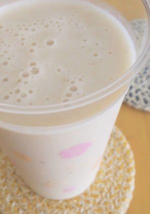 健康！麹甘酒☆フローズンバナナシェイク-レシピのメイン写真