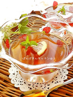⁂簡単♪紅茶ゼリー⁂-レシピのメイン写真