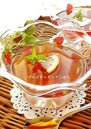 ⁂簡単♪紅茶ゼリー⁂-レシピのメイン写真