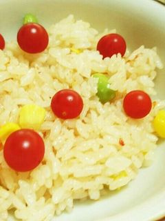簡単です!炊飯器で炊くだけトマトピラフ-レシピのメイン写真