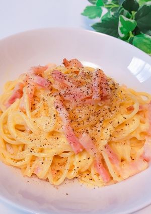♡簡単カルボナーラ♡-レシピのメイン写真