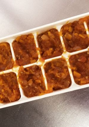 ずぼらな私のトマト煮込み(離乳食中期)-レシピのメイン写真
