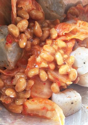 納豆キムチこんにゃく-レシピのメイン写真