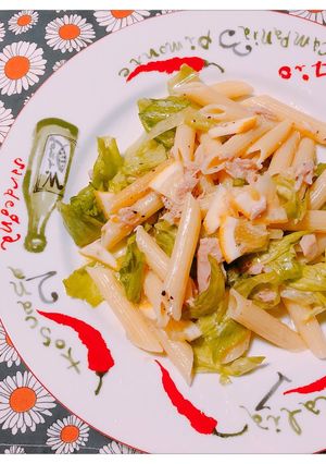 レモンとレタスのサラダペンネ-レシピのメイン写真