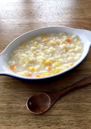 離乳食☆ホワイトソースのマカロニパスタ-レシピのメイン写真