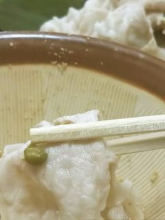 山椒ごまだれで豚の冷しゃぶ-レシピのメイン写真
