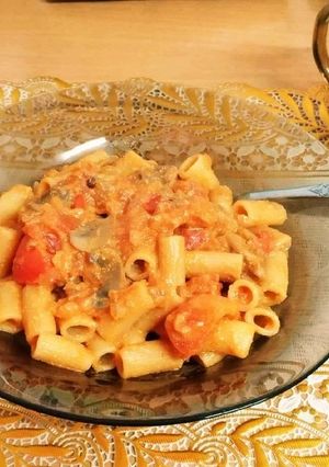 サワークリームで簡単さっぱりトマトパスタ-レシピのメイン写真