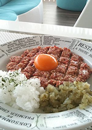 牛とろフレークのタルタルステーキ-レシピのメイン写真