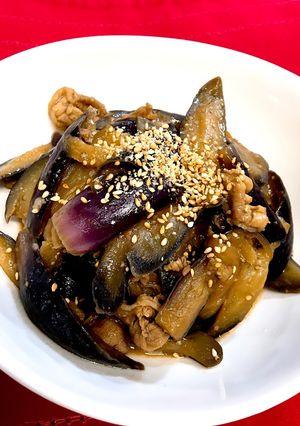 なすと豚肉の酢煮☆ホットクック-レシピのメイン写真
