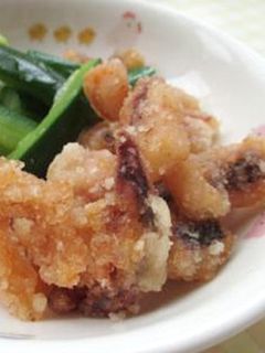 給食★イカのかりん揚げ-レシピのメイン写真