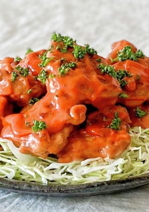 【楽めし】豚肉のオーロラソース♪-レシピのメイン写真