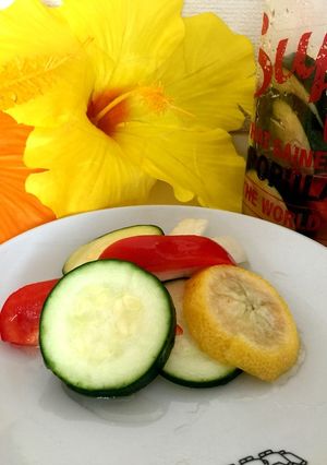 3色野菜のハニーレモン漬け-レシピのメイン写真