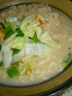 とんこつ野菜ラーメン♪-レシピのメイン写真