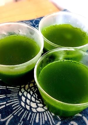 アガーで♪うす茶糖ゼリー-レシピのメイン写真