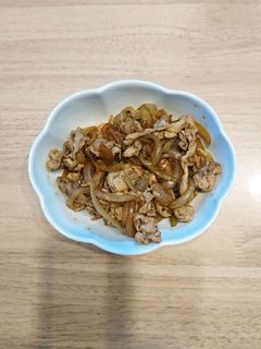 豚肉とたまねぎの甘辛炒め-レシピのメイン写真