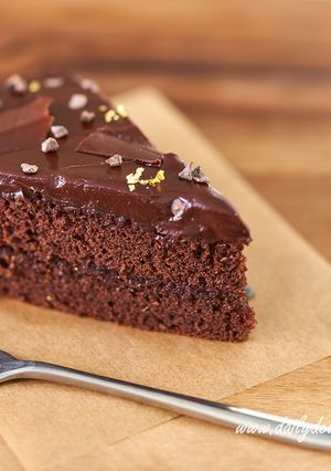 チョコレートガナッシュケーキ-レシピのメイン写真