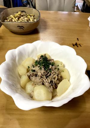豚コマ肉とカブの煮物-レシピのメイン写真