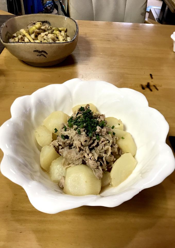豚コマ肉とカブの煮物-レシピのメイン写真