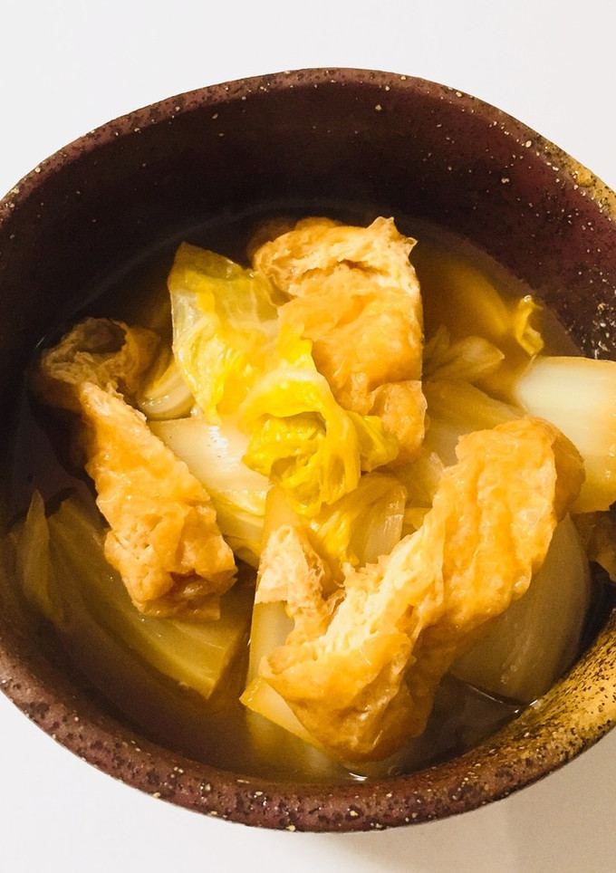 激ウマです♬ 白菜と油揚げの煮浸し-レシピのメイン写真