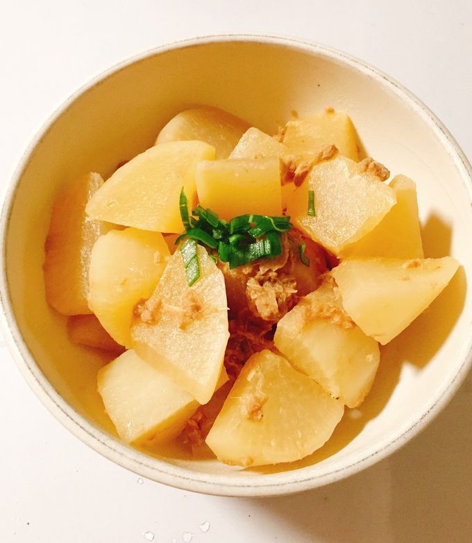 大根とツナの煮物-レシピのメイン写真