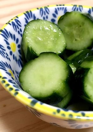 梅昆布茶で超簡単♡きゅうりのお漬物-レシピのメイン写真