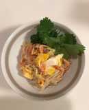 おからこんにゃく麺のパッタイ風