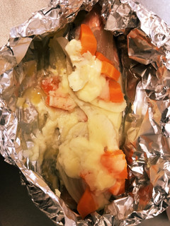 鮭のホイル焼き マヨチーズ-レシピのメイン写真