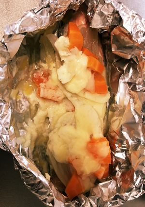 鮭のホイル焼き マヨチーズ-レシピのメイン写真