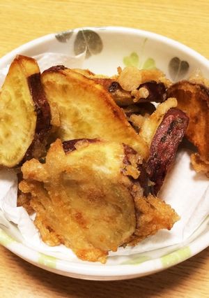 カリッとほのかに甘い芋天 小麦粉不使用-レシピのメイン写真