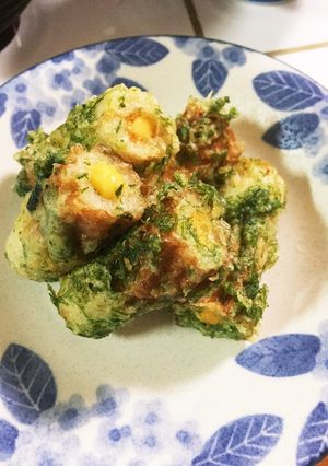 スモークチーズ入りちくわの磯辺揚げ-レシピのメイン写真