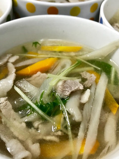 白だしで簡単!根菜たっぷり沢煮椀風-レシピのメイン写真