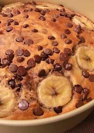 ＊しっとり濃厚！チョコバナナケーキ＊-レシピのメイン写真