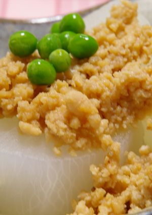 大根の肉みそがけ-レシピのメイン写真