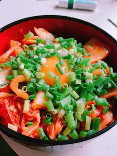 キムチと納豆の冷やし中華-レシピのメイン写真