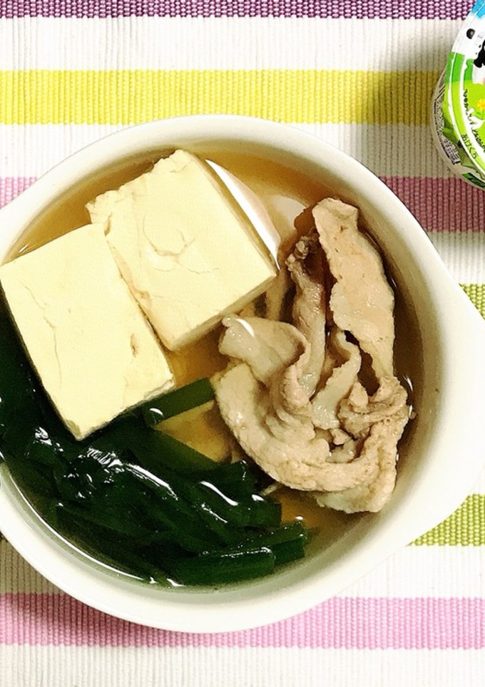 豚肉と豆腐のさっと煮-レシピのメイン写真