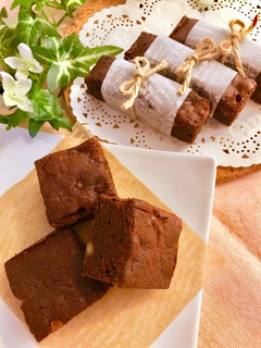 【チョコ不要】ふわっと軽〜い♪ブラウニー-レシピのメイン写真