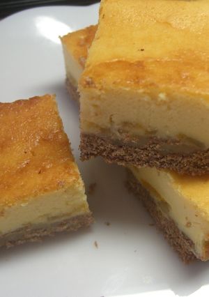 ユズ風味ベイクドチーズケーキ-レシピのメイン写真