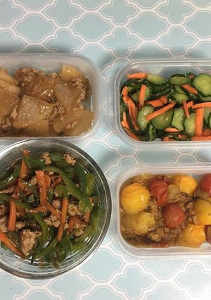 今週のお弁当の下準備48-レシピのメイン写真
