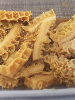 定番モツ・牛ハチノスの辛子醤油漬け-レシピのメイン写真