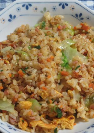 からすみ炒飯-レシピのメイン写真