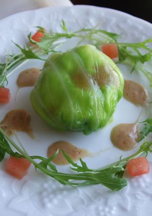 豆腐とサーモンのキャベツ包み-レシピのメイン写真