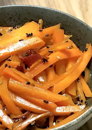 大人の総菜◎（おつまみ）人参のきんぴら-レシピのメイン写真